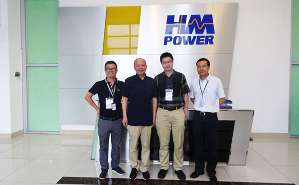 科陸電子公司領(lǐng)導(dǎo)到赫茲曼參觀、考察